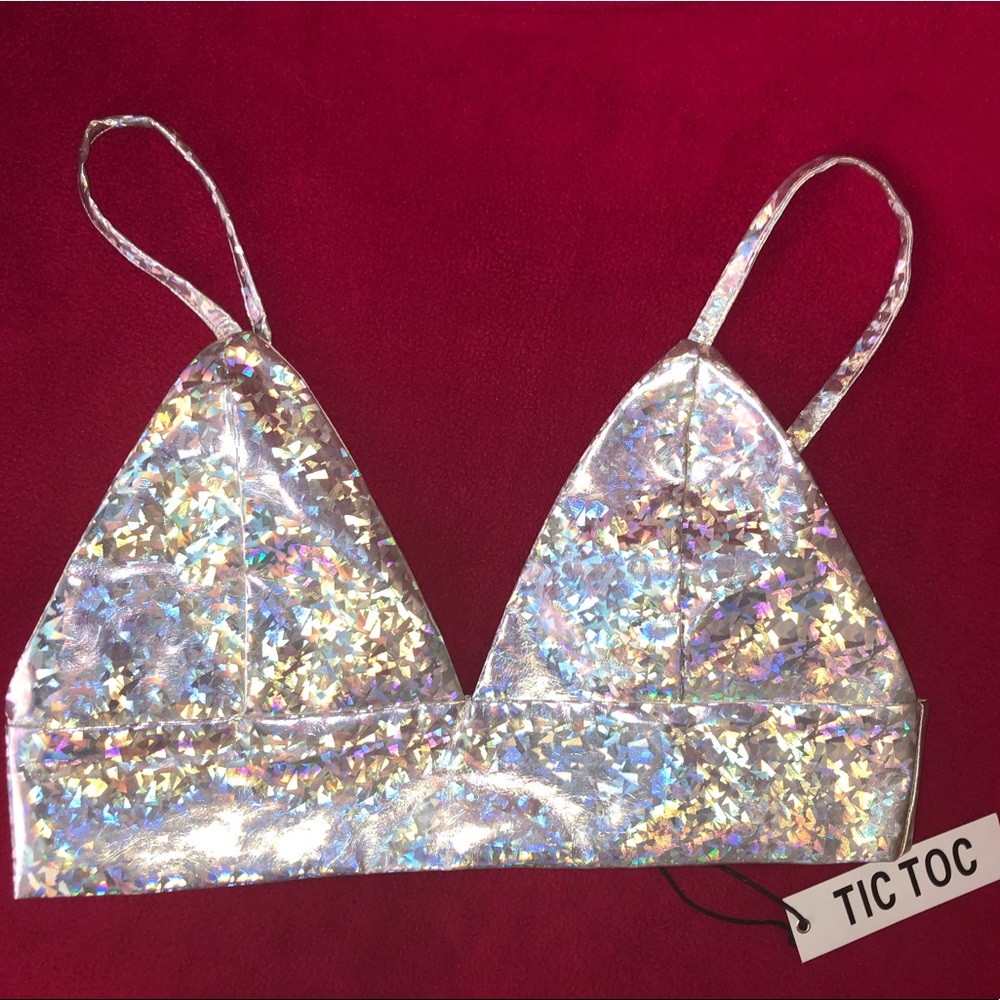 Iridescent Rave Top